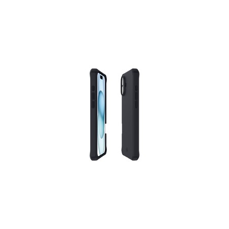 Mobilis Spectrum_R Case For iPhone 16/Plus - Solid Black Mat - Soft BA