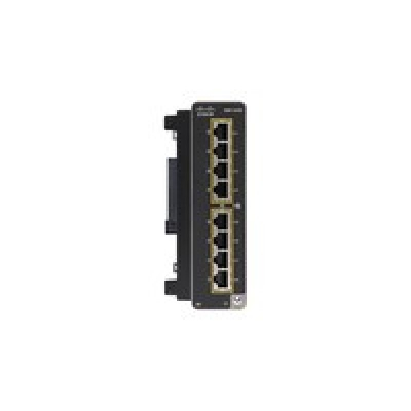 Catalyst IE3400 with 8 GE Copper PoE/PoE+, Expansion Module