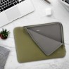 Mobilis Skin Sleeve 12.5-14IN - Khaki/And Grey