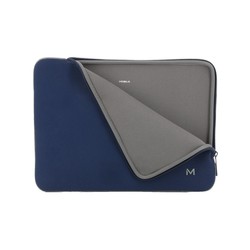 Mobilis Skin Sleeve 14-16IN- Navy Blue/And Grey