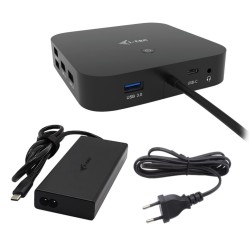 i-tec USB-C HDMI DP Docking Station, Power Delivery 100 W + Universal Charger 112 W