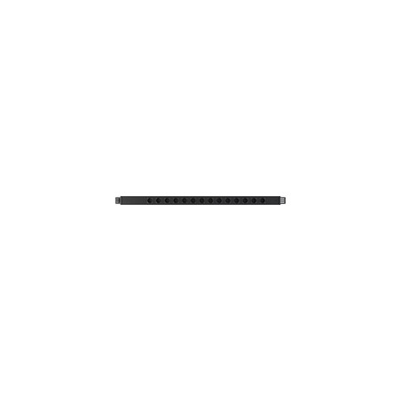 Vertiv PowerGo Rack PDU, Basic ,0U,16A,220V,Schuko*3m,Schuko*14,black