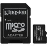 Kingston 32GB microSDHC Canvas Select/100R A1 C10 Card + SD Adapter