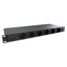Vertiv Geist Rack PDU, Monitored ,1U,16A,220V,Schuko*3m,Schuko*6,black