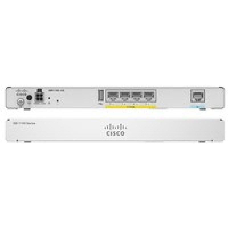 Cisco ISR1100 Series Router 4 Eth/LAN/WAN Ports 4G RAM