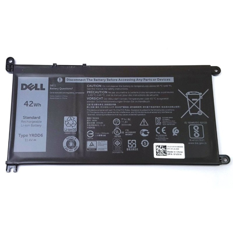 Dell Baterie 3-cell 42W/HRLI-ION pro NB Inspiron 5481,3590,5590, Vostro 5581,5590,3500 Latitude 3500