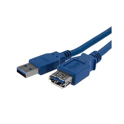 Startech 1M Blue USB 3 Extension Cable/.