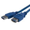 Startech 1M Blue USB 3 Extension Cable/.