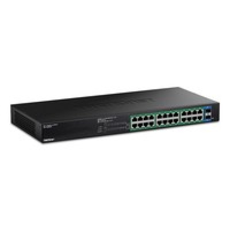 TRENDnet 26-Port Gigabit Edgesmart/PoE++ Switch