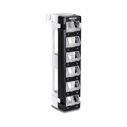 12-PORT BLANK ANGLED WALL/MOUNT KEYSTONE PATCH PANEL