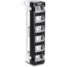12-PORT BLANK ANGLED WALL/MOUNT KEYSTONE PATCH PANEL