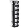 TRENDnet 12-Port Blank Angled Wall/Mount Keystone Patch Panel