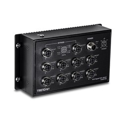 10-PORT INDUSTRIAL EN 50155/M12 GIGABIT POE+ RAILWAY SWITCH