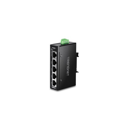 5-PORT INDUSTRIAL FAST ETHERNET/DIN-RAIL MINI SWITCH