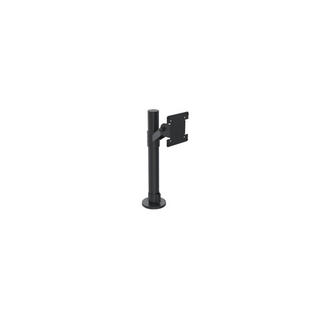 Ergonomic Solutions Pole W/ VESA Mount ON Angled/Connection Joint Black