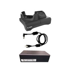 Zebra TC73/TC78 Ethernet 1-Slot And SPARE Battery Charging Cradle. With Shim And Power Supply. Country Specific AC Line Cord