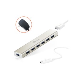 USB-C 7- PORT HUB - EU/UK/