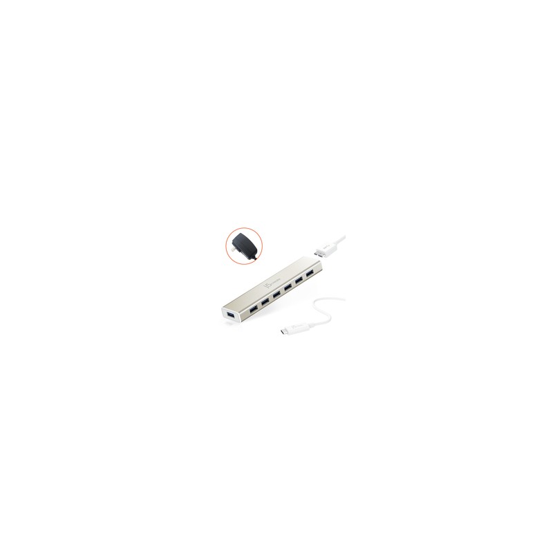 J5Create USB-C 7- Port Hub - EU/UK/