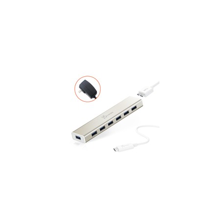 USB-C 7- PORT HUB - EU/UK/