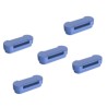 Zebra HC2X/HC5X Healthcare Blue USB-C Plug Covers USB-C Port ON Bottom OF HC2X/5X Healthcare Devices (5 Pack)