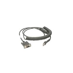 Zebra Cbl:RS232 (TRU TTL.DB9F,PWR9) 9FT,Cld