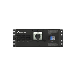 Vertiv Liebert GXT5 16/20kVA Maintenance Bypass Cabinet, 230V/400V, hardwired input, (12) combi outlets C13/C19, (3) IEC 60309