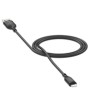 ZAGG Mophie Essentials Cable USBA/Lightning 1M FG Black