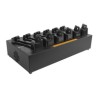 T800 Multi-Bay Expanded Battery Charger-- (Six Bay) W/Z Adapter (AU)