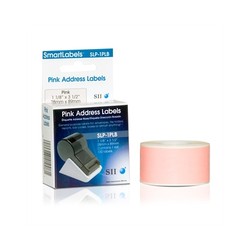 SLP-1PLB PINK LABEL 28X89MM/130 LAB/ROLL