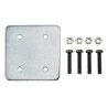ProClip Steel Dashboard Backer Plate, M5 AMPS Holes, Fasteners.
