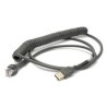 Cable CAB-560, PWR, USB Type A, Coiled, 3.6 m / 11.8 ft, IP67