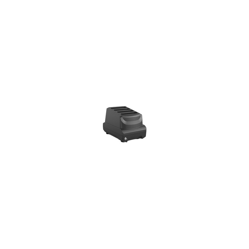 TC53/TC58/TC73/TC78 4-slot battery charger kit, charges four spare batteries. Includes power supply.AC Line Cord Sold Seperately