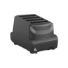 TC53/TC58/TC73/TC78 4-slot battery charger kit, charges four spare batteries. Includes power supply.AC Line Cord Sold Seperately