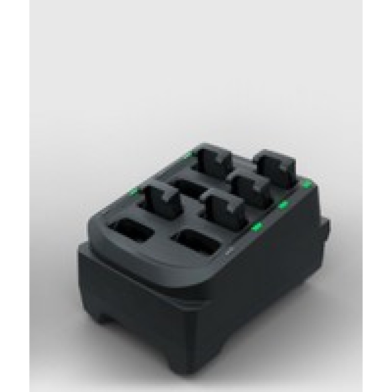 Zebra RS5100 8-Slot SPARE Battery Charger,Requires PWR-BGA12V50W0WW, DC Cable Cbl-DC-388A1-01 And 3-Wire Grounded Country