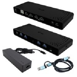 I-Tec Universal Dual 4K Dock PD/85W Incl. USB-C Charger 100W