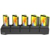WT5400/WT6400 5-Slot Charge Only Cradle W/ Battery Charger, Req.PWR-BGA12V108W0WWCBL-DC-382A1-01 And AC Cord