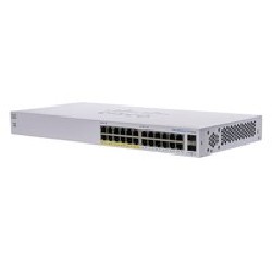 Cisco CBS110 Unmanaged 24-Port GE/Partial PoE 2X1G SFP Shared