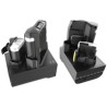 Zebra WT6000/RS6000 Two Slot Charge/USB ShareCradle, Allows TO Charge 1 Wearable Terminal And 1 Ring Scanner. Requires