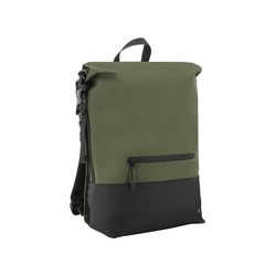 Mobilis Two-TONE Rolltop Backpack 14-16/Khaki/Black 25L
