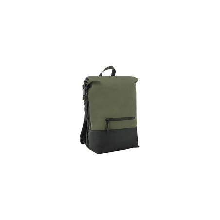 Mobilis Two-TONE Rolltop Backpack 14-16/Khaki/Black 25L