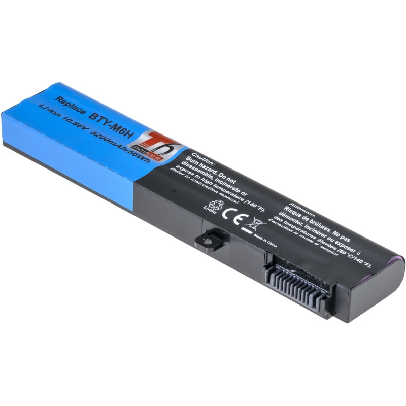 Baterie T6 Power MSI BTY-M6H, GE62, GE72, GL72, GL73, GP62, GP72, 5200mAh, 56Wh, 6cell
