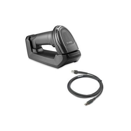 Zebra DS8178-SR Black FIPS Standard Cradle USB Kit: DS8178-SR0F007ZZWW Scanner, CBA-U21-S07ZBR Shielded USB Cable