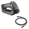 Zebra DS8178-SR Black FIPS Standard Cradle USB Kit: DS8178-SR0F007ZZWW Scanner, CBA-U21-S07ZBR Shielded USB Cable