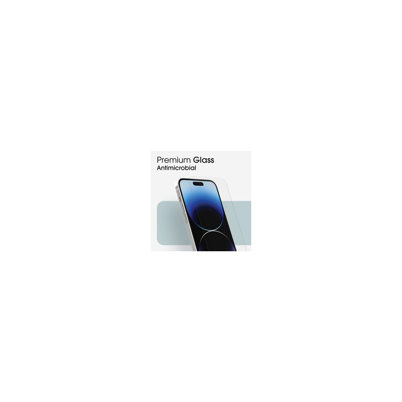 Otterbox OB Prem Glass iPhone 14 ProMax/Antimicrobial Apple Clear