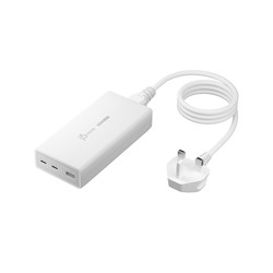 J5Create 185W GaN PD 3.1 USB-C 3-Port/UK Plug Charger