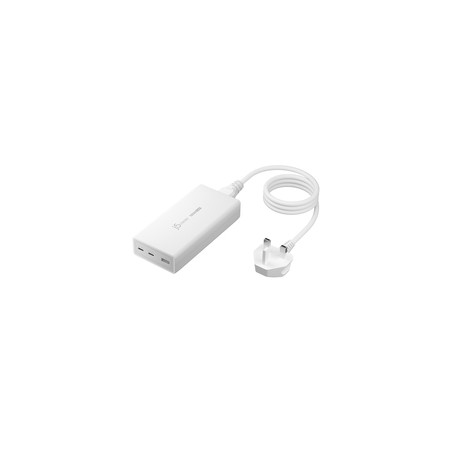 J5Create 185W GaN PD 3.1 USB-C 3-Port/UK Plug Charger