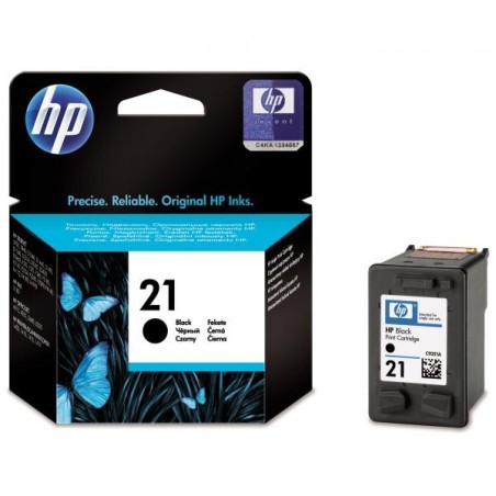 HP 21 Black Ink Cart, 5 ml, C9351AE (190 pages)