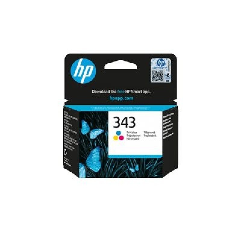 HP 343 Tri-color Ink Cart, 7ml, C8766EE (330 pages)