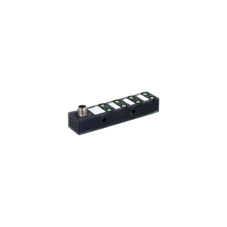 Zebra GPIO NPN Breakout Block For Use With FXR90. FEAT. 12PIN M12 GPIO/DC Power Input Connector, 4X M8 3PIN GP Inputs, 4X M8