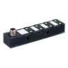 Zebra GPIO NPN Breakout Block For Use With FXR90. FEAT. 12PIN M12 GPIO/DC Power Input Connector, 4X M8 3PIN GP Inputs, 4X M8